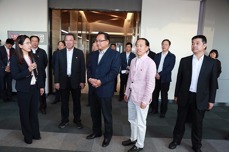 威海市委書記孫述濤來聯(lián)橋集團視察黨建工作